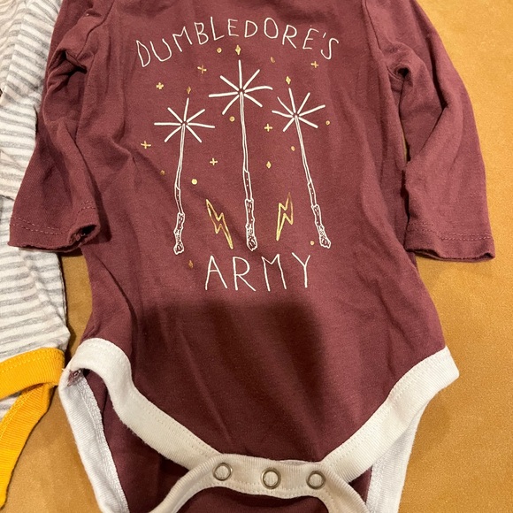 Harry Potter Baby One Pieces - I'm a Keeper and Dumbledore's Army - Multicolor - Picture 3 of 5